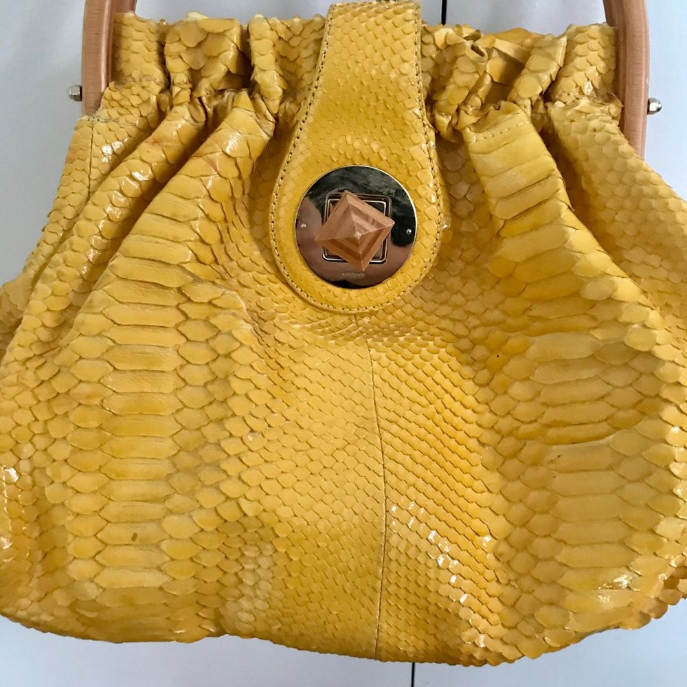 Vintage Kate Spade Collection Python Maya - Picture 5 of 8